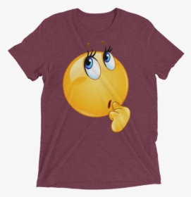 Funny Wonder Female Emoji Face T Shirt - Sophie Scholl T Shirt, HD Png Download, Transparent PNG