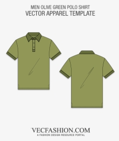 Olive Green Button Up - Men Tank Top Template, HD Png Download, Transparent PNG