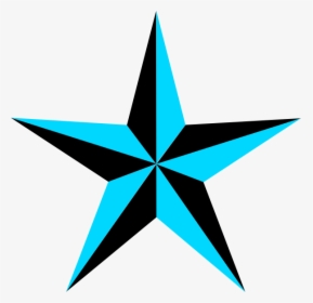 Transparent Nautical Star Png - 5 Point Star 3d, Png Download, Transparent PNG