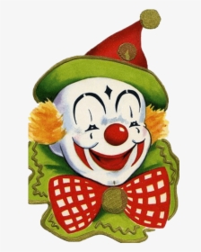 Vintage Circus Clown Drawing, HD Png Download, Transparent PNG