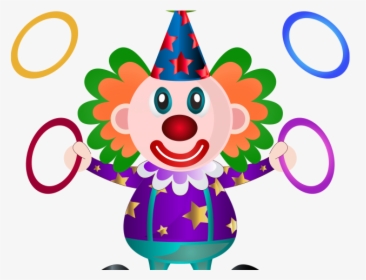 Clown Clipart Transparent Background - تصویر دلقک کارتونی, HD Png Download, Transparent PNG