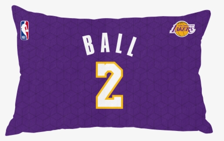 Lonzo Ball Pillow Case Number - Angeles Lakers, HD Png Download, Transparent PNG