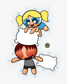 Showing Pillow Fight Cartoon Images - Pillow Fight Cartoon, HD Png Download, Transparent PNG