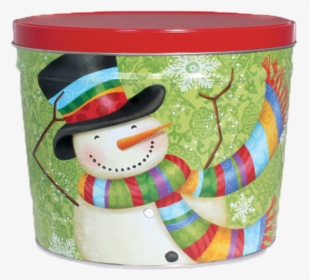 Scarf Snowman Edited - Snowman, HD Png Download, Transparent PNG