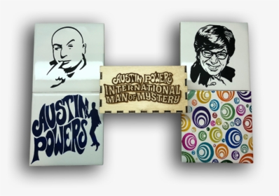 Austin Powers Coasters - Illustration, HD Png Download, Transparent PNG