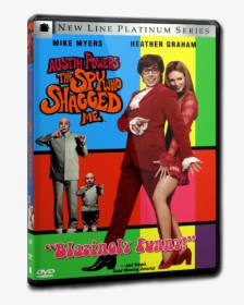 The Spy Who Shagged Me - Austin Powers The Spy Who Shagged Me Dvd Cover, HD Png Download, Transparent PNG