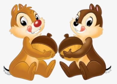 Chipmunk Clipart Dale - Chip And Dale Nuts, HD Png Download, Transparent PNG