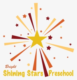 Transparent Twinkling Star Clipart - Clip Art Shining Stars, HD Png Download, Transparent PNG