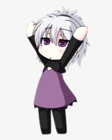 Yin Render 2 - Yin Chibii Darker Than Black, HD Png Download, Transparent PNG