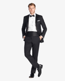 Black Tuxedo Suit Png Download - Tuxedo Suit For Mens, Transparent Png, Transparent PNG