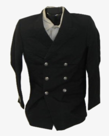 Navy Black Dress Jacket With Silver Buttons - Formal Wear, HD Png Download, Transparent PNG