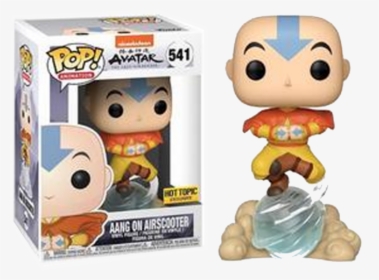 Aang On Airscooter Funko Pop Avatar - Funko Pop Avatar Aang On Airscooter Hot Topic, HD Png Download, Transparent PNG