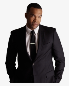 Black Man In Suit Png - Jon Talcott, Transparent Png, Transparent PNG