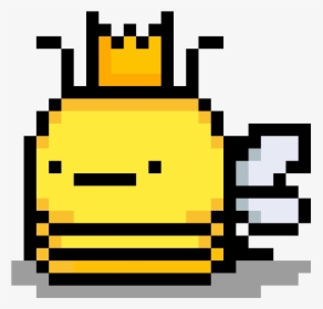 Queen Bee Meep - Burger Pixel Art, HD Png Download, Transparent PNG