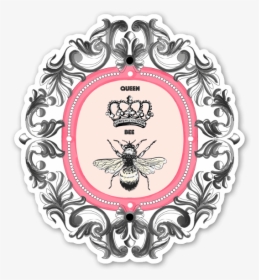Queen Bee Sticker - Illustration, HD Png Download, Transparent PNG