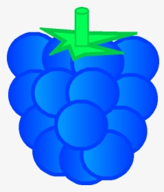 The Object Shows Community Wiki - Blue Raspberry Clipart, HD Png Download, Transparent PNG