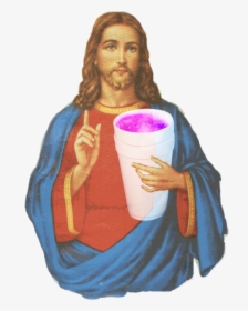 Jesus In Party Hat, HD Png Download, Transparent PNG