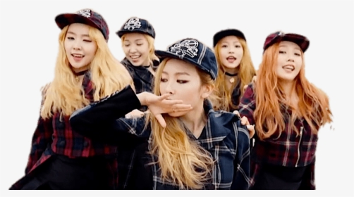 Red Velvet Wearing Caps - Girl, HD Png Download, Transparent PNG