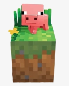 #pig #scpinkpig #pinkpig #minecraft #pink #animals - Wall Decal, HD Png Download, Transparent PNG