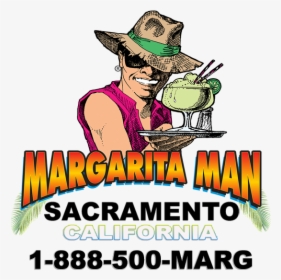 The Margarita Man Of Greater Sacramento - Cartoon, HD Png Download, Transparent PNG