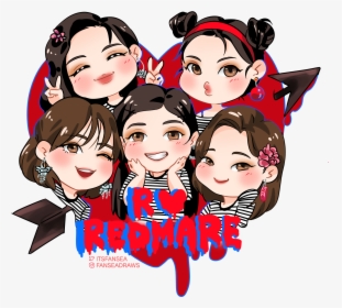 Red Velvet Stickers Png, Transparent Png, Transparent PNG
