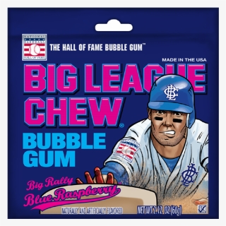 Big Rally Blue Raspberry - Big League Chew Cotton Candy, HD Png Download, Transparent PNG