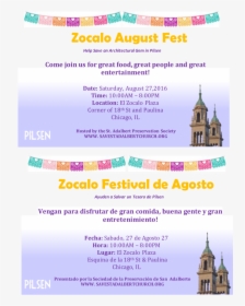 El Zocalo August Fest - 1 Day Sale, HD Png Download, Transparent PNG