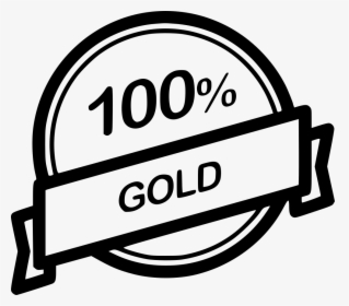 Gold Label Percent Guarantee - Money Back Icon Png, Transparent Png, Transparent PNG