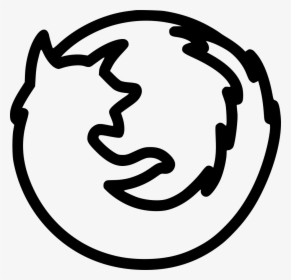 Mozilla Firefox Logo White, HD Png Download, Transparent PNG