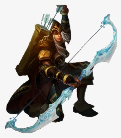 Old Ashe League Of Legends, HD Png Download, Transparent PNG