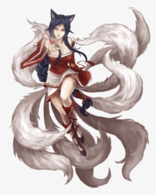 Ahri From League Of Legends - Ahri Png, Transparent Png, Transparent PNG