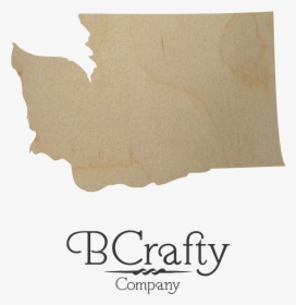 Wooden Washington State Shape Cutout - Washington State Shape, HD Png Download, Transparent PNG