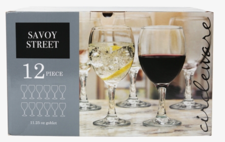 12pc Glass Set, Savoy Street   Title 12pc Glass Set, - Champagne Stemware, HD Png Download, Transparent PNG