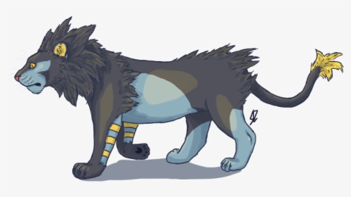 Name - Mel species - Luxray gender - Female type - - Masai Lion, HD Png Download, Transparent PNG