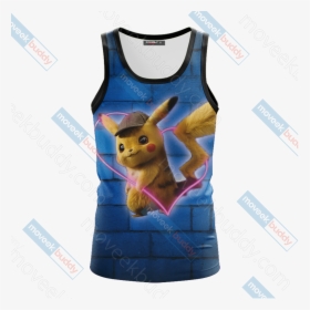Our Love Is Electric Detective Pikachu New Unisex 3d - T-shirt, HD Png Download, Transparent PNG
