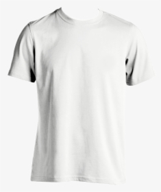 White T Shirt Template Png - Active Shirt, Transparent Png, Transparent PNG