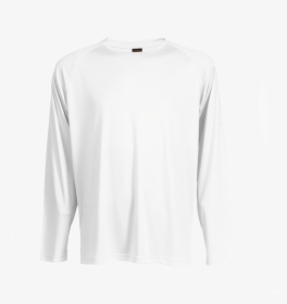 Free Tshirt Template White Long Sleeve - White Tee Template Long Sleeve, HD Png Download, Transparent PNG