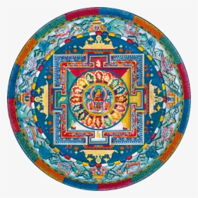 Clip Art Mandala Buddha Shakyamuni Ocean - Mandala Buddhist Png, Transparent Png, Transparent PNG