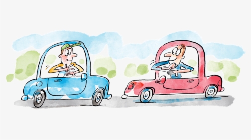 City Car - Cartoon, HD Png Download, Transparent PNG