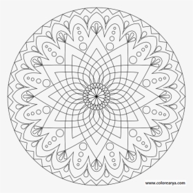 Mandalas Png Para Colorear - Mandala Coloring Pages Printable, Transparent Png, Transparent PNG
