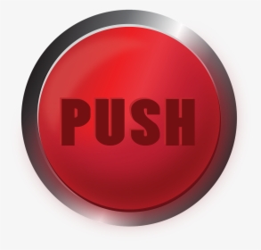 Button Red Button Push Button Free Photo - Circle, HD Png Download, Transparent PNG