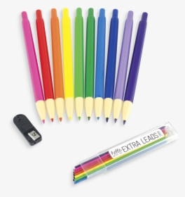 Rainbow Colored Pencils Mechanical, HD Png Download, Transparent PNG