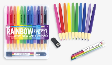 Colorful Lead Mechanical Pencils, HD Png Download, Transparent PNG