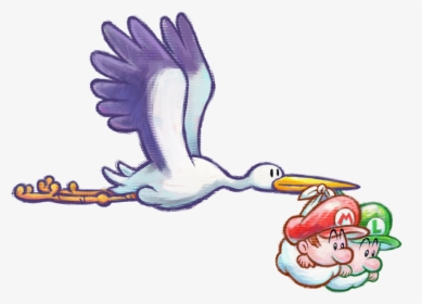 Stork Mario, HD Png Download, Transparent PNG