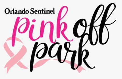 Pink Off Park - Calligraphy, HD Png Download, Transparent PNG