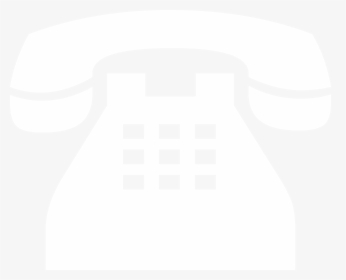 Telephone Icon In A Circle , Png Download - White Telephone Logo Png, Transparent Png, Transparent PNG