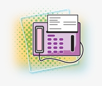 Telefone, Communication, Telephone, Call, Connection - Cartoon Fax Machine, HD Png Download, Transparent PNG