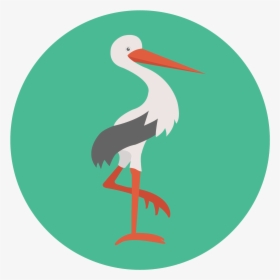 Pregnancy , Png Download - Stork And Baby Icon, Transparent Png, Transparent PNG