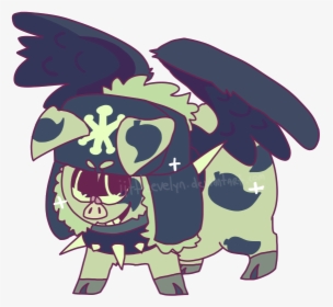 Animal Jam Pig By Iittleevelyn - Animal Jam Pig Looks, HD Png Download, Transparent PNG