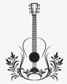 Vinilos Decorativos Guitarra Tribal - Decorative Ornament, HD Png Download, Transparent PNG